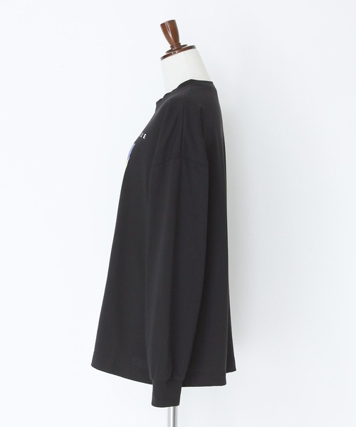 n'OrLABEL（ノアールレーベル）の「『絵画プリントロンT』（Tシャツ/カットソー・レディース・ホワイト/ブラック/ホワイト系その他・1/2）」の21枚目の写真