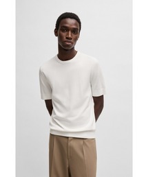 HUGO | レギュラーフィット ニットセーター ショートスリーブ(Tシャツ/カットソー)