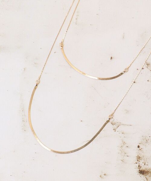 le.coeur blanc（ルクールブラン）の「ロング2連ネックレス（ネックレス・レディース・ゴールド・FREE）」の6枚目の写真