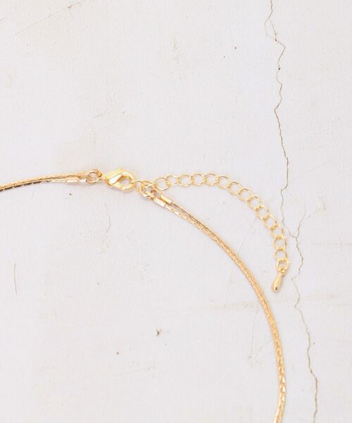 le.coeur blanc（ルクールブラン）の「ロング2連ネックレス（ネックレス・レディース・ゴールド・FREE）」の7枚目の写真