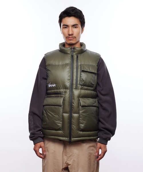 セール】NANGA × Liberaiders RIPSTOP NYLON DOWN VEST（ナンガ×リベ