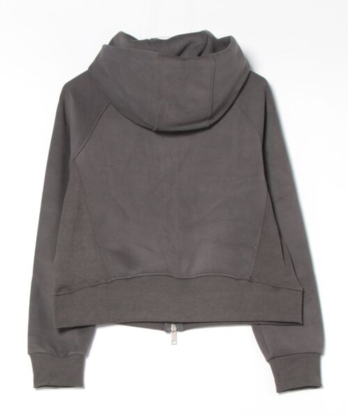 aimoha（アイモハ）の「ハイネックジップアップパーカー（パーカー・レディース・チョコ/グレー/ベージュ/ライトグリーン/ピンク・MEDIUM/X-LARGE/LARGE）」の16枚目の写真