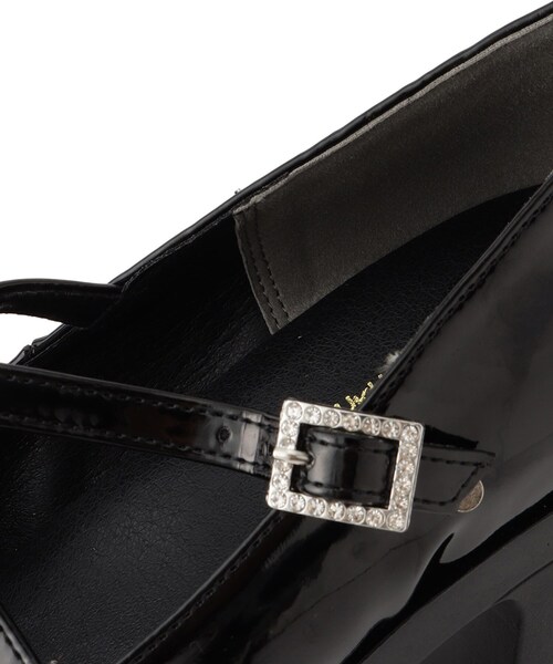 cs T&P(シーエスティーアンドピー)の「厚底キラキラダブルストラップパンプス(パンプス・レディース・ブラック系1/アイボリー系1/ダークブラウン系1・S/LL/L/M)」の16枚目の写真