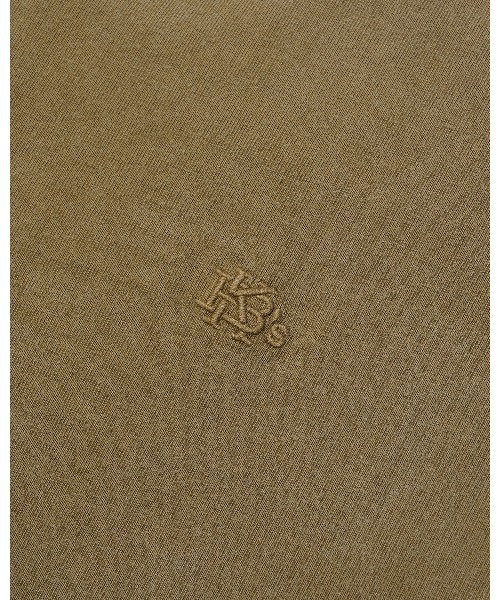 KEBOZ（ケボズ）の「EFG GARMENT S/S TEE（Tシャツ/カットソー・メンズ・ブラック/オリーブ/ベージュ/ネイビー/ブラウン・M/L/XL/2XL）」の11枚目の写真