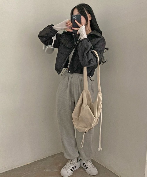 LETee(レティー)の「軽くて暖かい中綿ジャケット(その他アウター・レディース・ホワイト/ベージュ/ブラック/ブラウン・FREE)」の15枚目の写真