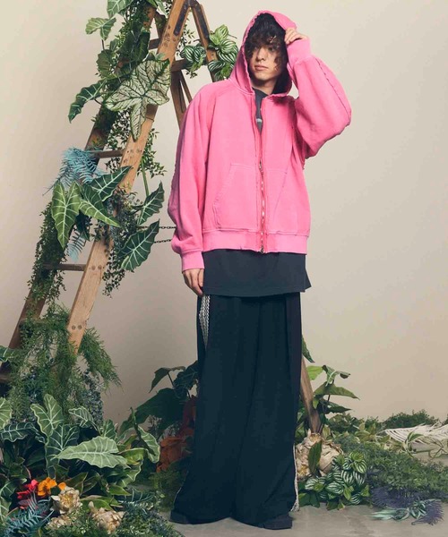 UNISEX》Prime-Wide Side Line Baggy Pants/プライムワイドサイド