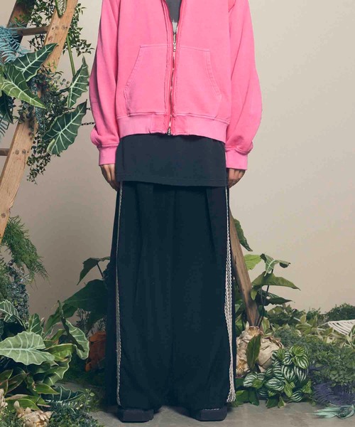 メゾンスペシャル　プライムワイドサイドラインバギーパンツ UNISEX》Prime-Wide Side Line Baggy Pants/プライムワイド