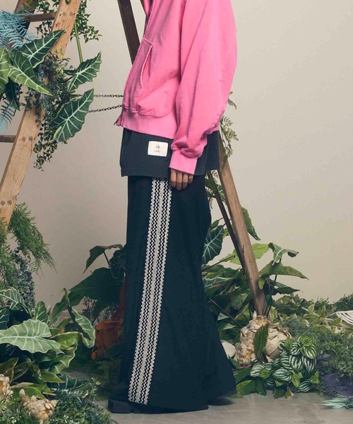 UNISEX》Prime-Wide Side Line Baggy Pants/プライムワイド