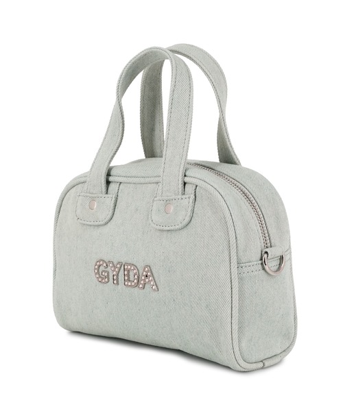 GYDA（ジェイダ）の「【WEB限定商品】GYDA(ジェイダ) 2WAYミニボストンバッグ GY-B295 ラインストーンロゴ（ボストンバッグ・レディース・ライトブルー/アイボリー/ブラック/ブルー・FREE）」の20枚目の写真