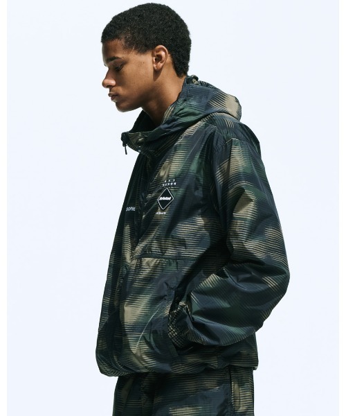 SPEED CAMO HOODED BLOUSON（ナイロンジャケット）｜F.C.Real