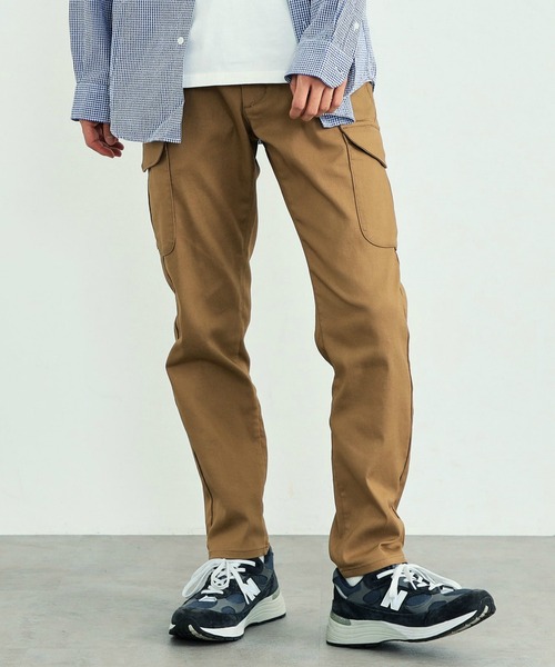 EDWIN（エドウィン）の「EDWIN エドウィン ジャージーズ スリムカーゴパンツ（カーゴパンツ・メンズ・ベージュ/グリーン系その他/ブラック系その他・X-LARGE/SMALL/MEDIUM/LARGE）」の11枚目の写真