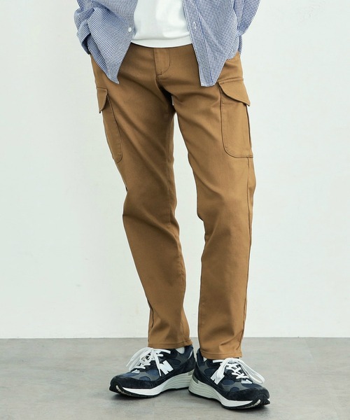 EDWIN（エドウィン）の「EDWIN エドウィン ジャージーズ スリムカーゴパンツ（カーゴパンツ・メンズ・ベージュ/グリーン系その他/ブラック系その他・X-LARGE/SMALL/MEDIUM/LARGE）」の17枚目の写真