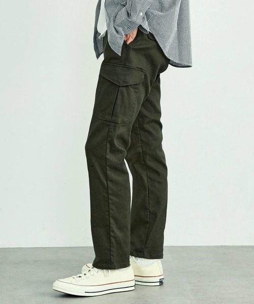 EDWIN（エドウィン）の「EDWIN エドウィン ジャージーズ スリムカーゴパンツ（カーゴパンツ・メンズ・ベージュ/グリーン系その他/ブラック系その他・X-LARGE/SMALL/MEDIUM/LARGE）」の16枚目の写真