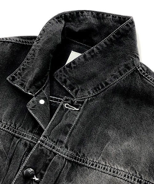 London Denim(ロンドンデニム)の「London Denim (Penge) Oversize Loose Denim Jacket(デニムジャケット・レディース・ブラック系その他/グレー系その他・L/M/S)」の18枚目の写真