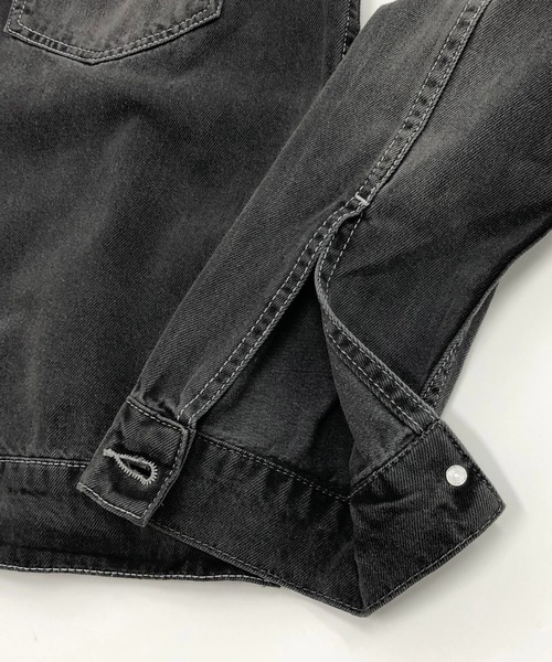 London Denim(ロンドンデニム)の「London Denim (Penge) Oversize Loose Denim Jacket(デニムジャケット・レディース・ブラック系その他/グレー系その他・L/M/S)」の21枚目の写真