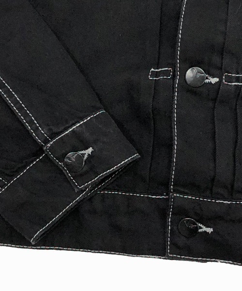 London Denim(ロンドンデニム)の「London Denim (Penge) Oversize Loose Denim Jacket(デニムジャケット・レディース・ブラック系その他/グレー系その他・L/M/S)」の20枚目の写真