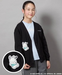 a.v.v（アーヴェヴェ）の「[160]【ポチャッコ＆シナモロール】スウェットカーディガン（カーディガン/ボレロ・キッズ）」