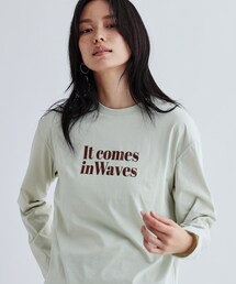 GALLEST | メタリックロゴロングスリーブTシャツ(Tシャツ/カットソー)