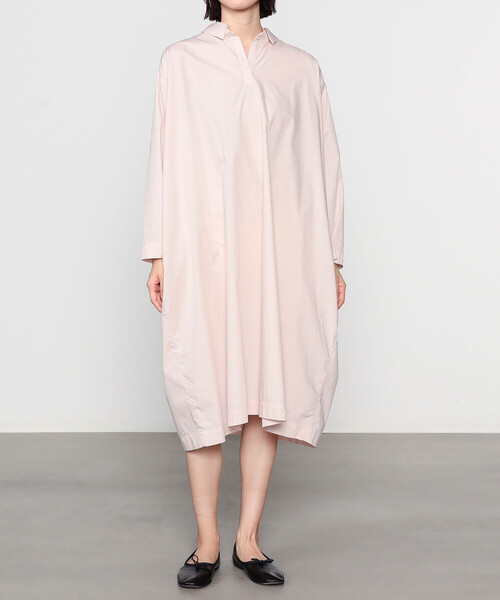 GALLEGO DESPORTES（ギャレゴデスポート）の「GALLEGO DESPORTES | ラグランスリーブ シャツワンピース WOMEN（ワンピース・レディース・グリーン系その他/ピンク系その他・S）」の6枚目の写真