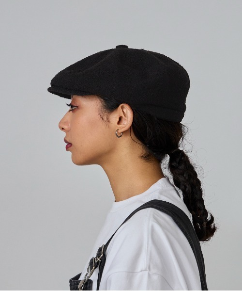 KANGOL（カンゴール）の「KANGOL BERMUDA HAWKER / カンゴール（キャスケット・レディース・ブラック/ライトグレー・MEDIUM/LARGE/X-LARGE）」の18枚目の写真