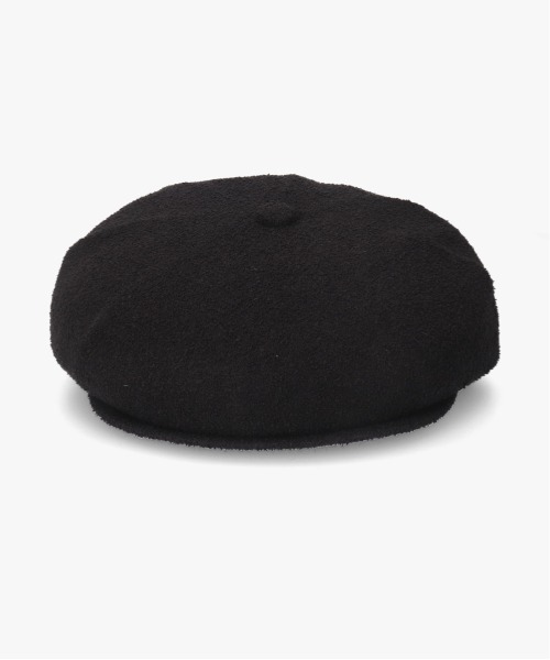 KANGOL（カンゴール）の「KANGOL BERMUDA HAWKER / カンゴール（キャスケット・レディース・ブラック/ライトグレー・MEDIUM/LARGE/X-LARGE）」の4枚目の写真