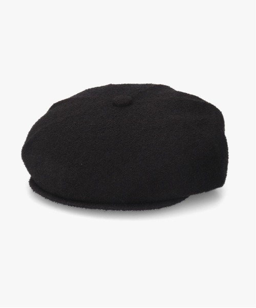 KANGOL（カンゴール）の「KANGOL BERMUDA HAWKER / カンゴール（キャスケット・レディース・ブラック/ライトグレー・MEDIUM/LARGE/X-LARGE）」の3枚目の写真