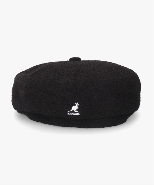 KANGOL（カンゴール）の「KANGOL BERMUDA HAWKER / カンゴール（キャスケット・レディース・ブラック/ライトグレー・MEDIUM/LARGE/X-LARGE）」の6枚目の写真