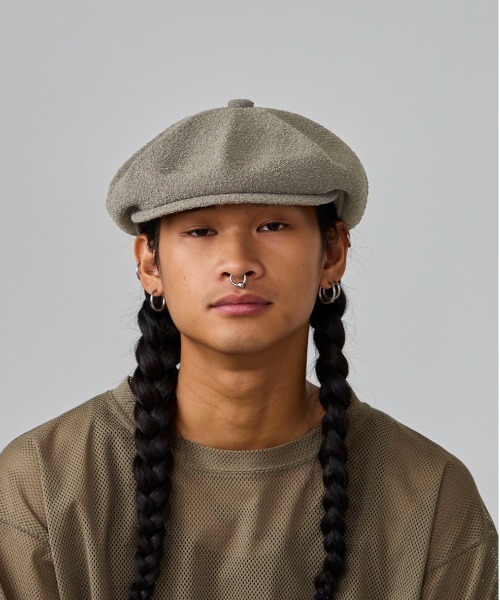 KANGOL（カンゴール）の「KANGOL BERMUDA HAWKER / カンゴール（キャスケット・レディース・ブラック/ライトグレー・MEDIUM/LARGE/X-LARGE）」の11枚目の写真