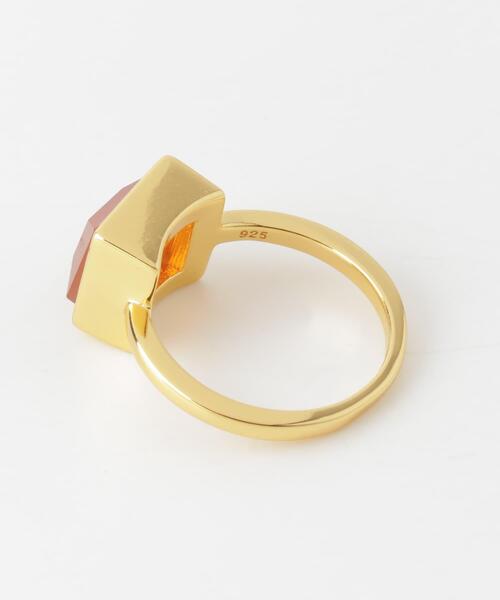 SMELLY（スメリー）の「SMELLY so’　square carnelian ring（リング・レディース・ゴールド系その他・11）」の11枚目の写真