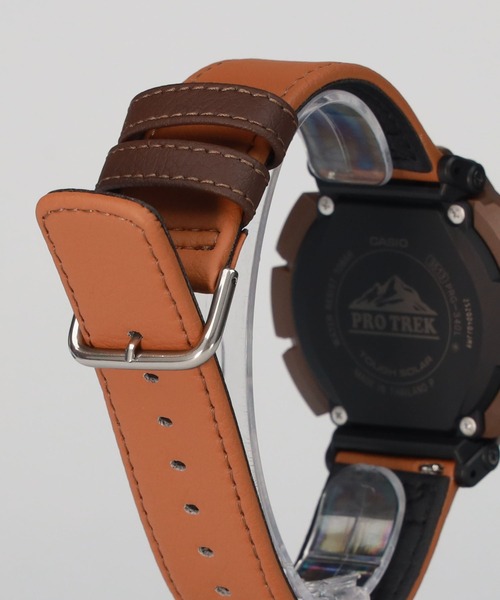 PRO TREK（プロトレック）の「Climber Line / タフソーラー / PRG-340L-5JF（デジタル腕時計・メンズ・ブラウン・FREE）」の13枚目の写真