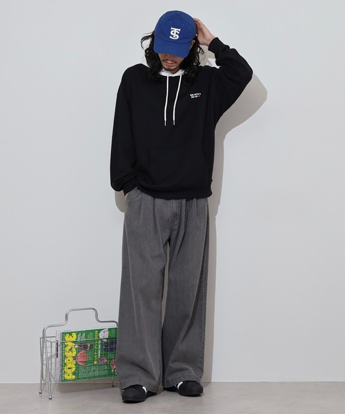 Red Cap Girl(レッドキャプガール)の「RED CAP GIRL 裏毛HOODIE(パーカー・メンズ・ネイビー/グレー/ブルー/ホワイト/ブラック・M/L/LL)」の21枚目の写真