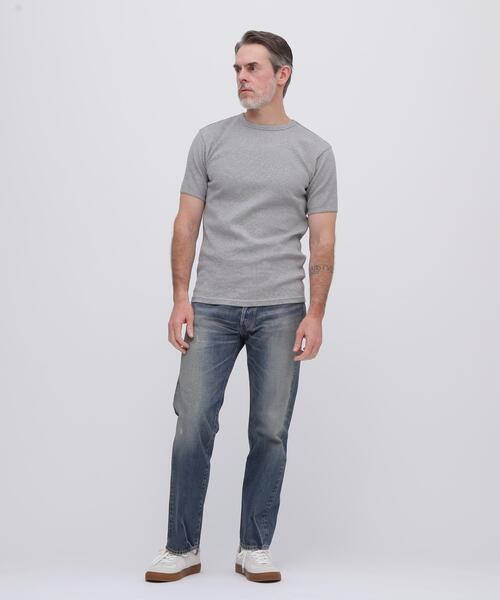 AVIREX(アヴィレックス)の「《DAILY/デイリー》MINI WAFFLE S/S T-SHIRT / デイリーウェア ミニワッフル 半袖Tシャツ / AVIREX / アヴィレックス(Tシャツ/カットソー・メンズ・ホワイト/ブラック/グレー・SMALL/X-LARGE/MEDIUM/LARGE)」の11枚目の写真