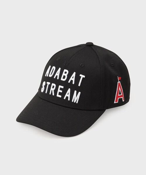 ADABAT STREAM(アダバットストリーム)の「ADABAT STREAM ロゴキャップ(キャップ・メンズ・サンドベージュ/ホワイト/ブラック・00)」の4枚目の写真