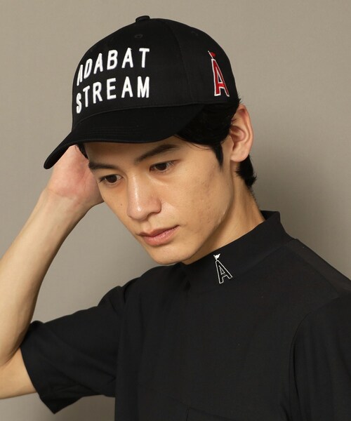 ADABAT STREAM(アダバットストリーム)の「ADABAT STREAM ロゴキャップ(キャップ・メンズ・サンドベージュ/ホワイト/ブラック・00)」の11枚目の写真