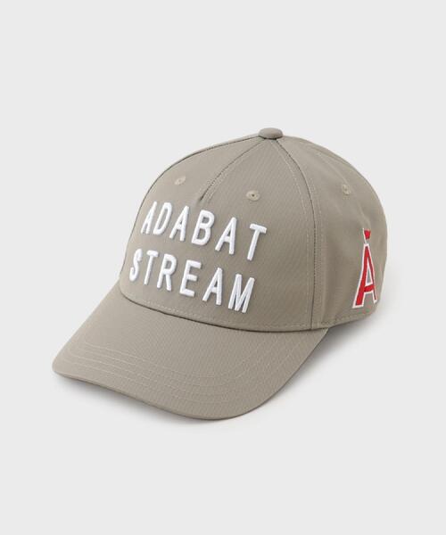 ADABAT STREAM(アダバットストリーム)の「ADABAT STREAM ロゴキャップ(キャップ・メンズ・サンドベージュ/ホワイト/ブラック・00)」の14枚目の写真