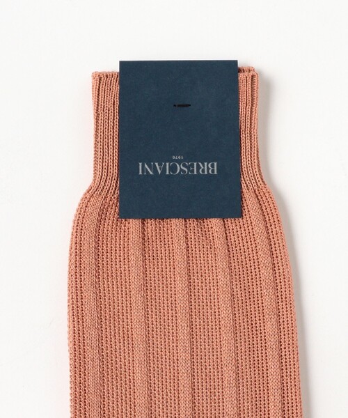 BEAMS F（ビームスエフ）の「BRESCIANI / コットン リブ ソックス（ソックス/靴下・メンズ・レッド系その他4/ブルー系その他2/オフホワイト・ONE SIZE）」の4枚目の写真