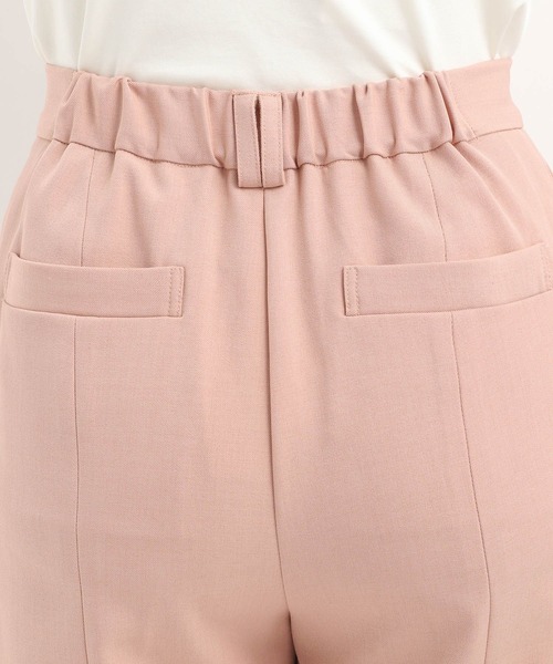 Andemiu（アンデミュウ）の「バックスリットストレートパンツ325583（スラックス・レディース・オレンジ/ブラック/グレー・MEDIUM/SMALL）」の10枚目の写真