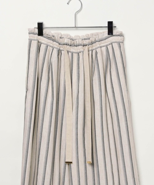AMERICAN RAG CIE(アメリカンラグシー)の「【AMERICAN RAG CIE】ストライプパンツ(WOMEN)(その他パンツ・レディース・オレンジ/ナチュラル・FREE)」の6枚目の写真