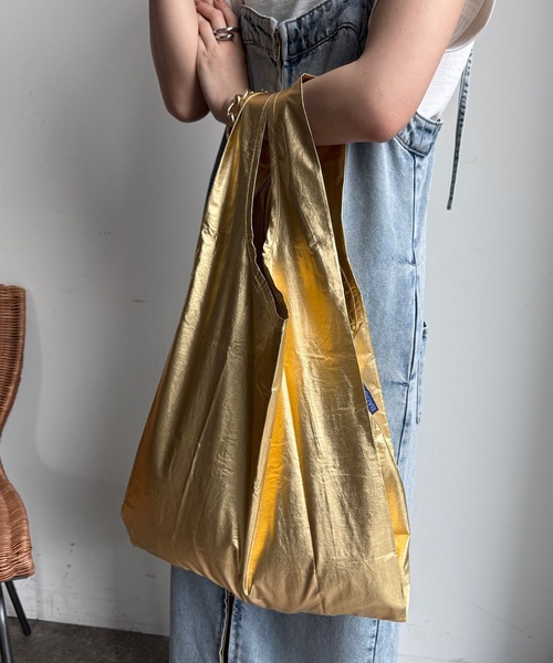 DouDou(ドゥドゥ)の「【BAGGU/バグゥ】25SS STANDARD BAGGU メタリック(エコバッグ/サブバッグ・レディース・シルバー/ゴールド・FREE)」の10枚目の写真