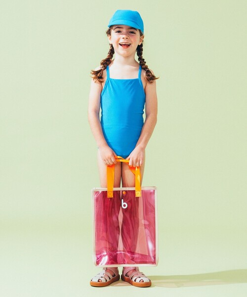 こども ビームス（コドモビームス）の「プールバッグ 2025（トートバッグ・キッズ・ピンク/グリーン/ブラック/ブルー・ONE SIZE）」の5枚目の写真