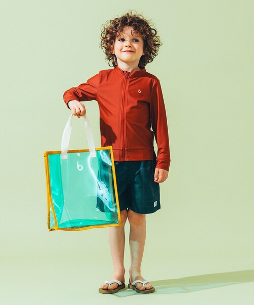 こども ビームス（コドモビームス）の「プールバッグ 2025（トートバッグ・キッズ・ピンク/グリーン/ブラック/ブルー・ONE SIZE）」の8枚目の写真