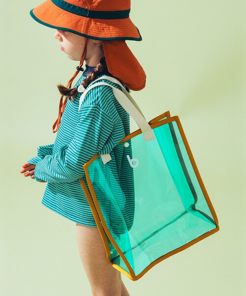 こども ビームス（コドモビームス）の「プールバッグ 2025（トートバッグ・キッズ・ピンク/グリーン/ブラック/ブルー・ONE SIZE）」の12枚目の写真