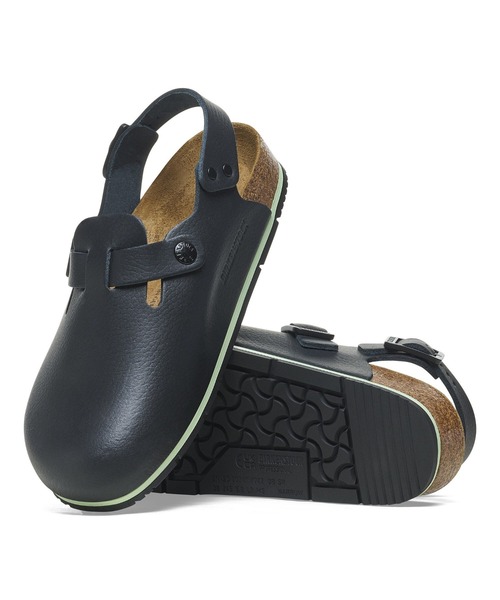 BIRKENSTOCK(ビルケンシュトック)の「【公式】ビルケンシュトック Tokio PRO/トキオ PRO ナチュラルレザーコーテッド(サンダル・レディース・ブラック・22.5cm【ナロー幅】/23cm【ナロー幅】/24cm【ナロー幅】/24.5cm【ナロー幅】/25cm【ナロー幅】)」の2枚目の写真