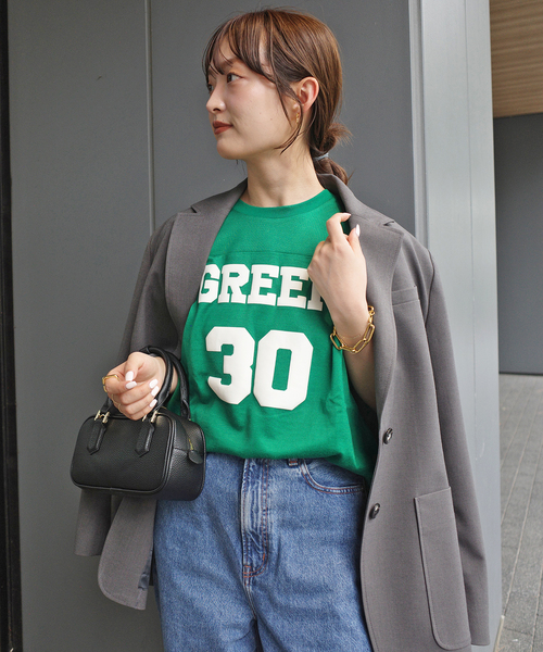 tシャツ VOTE MAKE NEW CLOTHES FOOTBALL T SHIRT 25SSVMVC-005CS レディース セール】VOTE MAKE NEW CLOTHES FOOTBALL T SHIRT 25SSVMVC