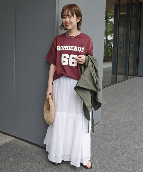 tシャツ VOTE MAKE NEW CLOTHES FOOTBALL T SHIRT 25SSVMVC-005CS レディース セール】VOTE MAKE NEW CLOTHES FOOTBALL T SHIRT 25SSVMVC