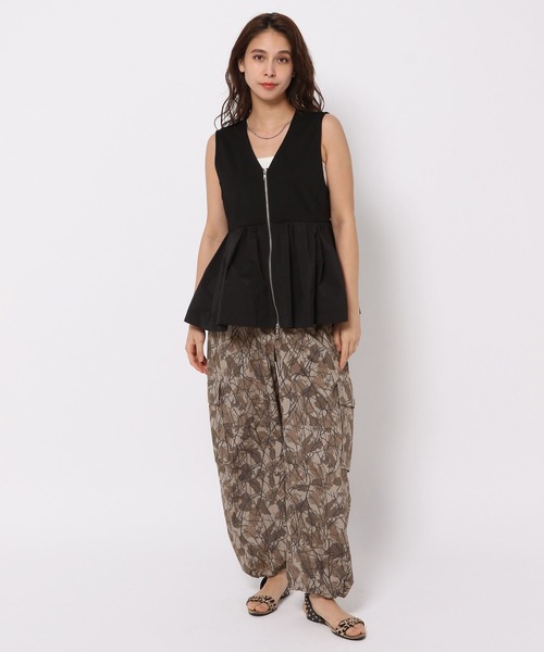 HEREIAM(ヘレイアム)の「【HEREIAM】カーブミリタリーパンツ(その他パンツ・レディース・カーキ/ブラック/カモフラージュ・MEDIUM/SMALL)」の17枚目の写真