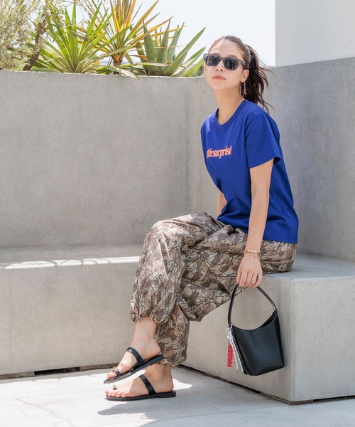 HEREIAM(ヘレイアム)の「【HEREIAM】カーブミリタリーパンツ(その他パンツ・レディース・カーキ/ブラック/カモフラージュ・MEDIUM/SMALL)」の8枚目の写真