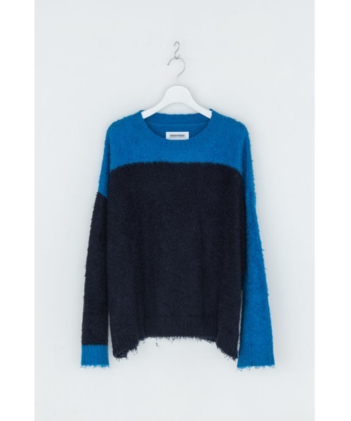 DISCOVERED(ディスカバード)の「DISCOVERED ADULT ANARCHY KNIT(ニット/セーター・メンズ・ブルー系その他/ホワイト系その他・1/3)」の2枚目の写真