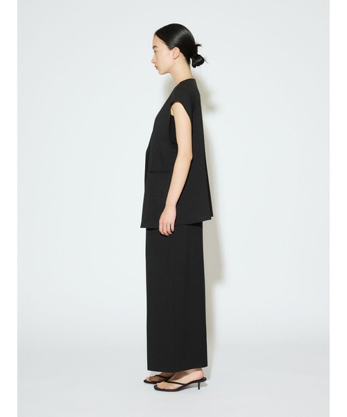 MIDIUMISOLID(ミディウミソリッド)の「MIDIUMISOLID for Ladies ストレートワイドパンツ(その他パンツ・レディース・ベージュ/グレー/ブラック・36/38)」の9枚目の写真