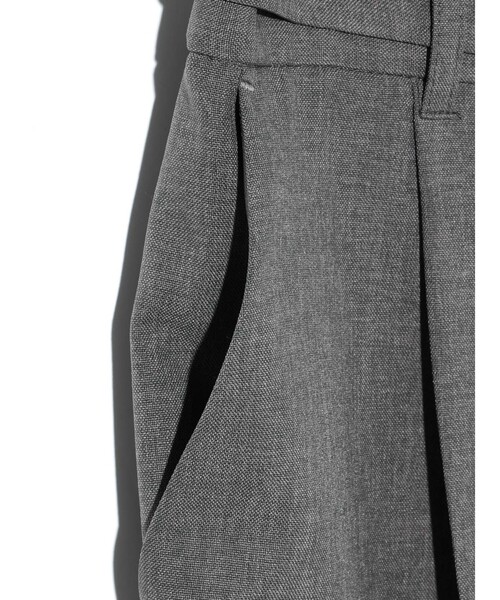 MIDIUMISOLID(ミディウミソリッド)の「MIDIUMISOLID for Ladies ストレートワイドパンツ(その他パンツ・レディース・ベージュ/グレー/ブラック・36/38)」の17枚目の写真